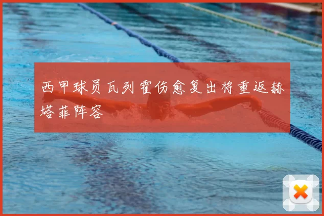 西甲球员瓦列霍伤愈复出将重返赫塔菲阵容